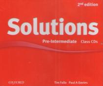 Solutions Pre-Intermediate 2nd Edition: Class CDs